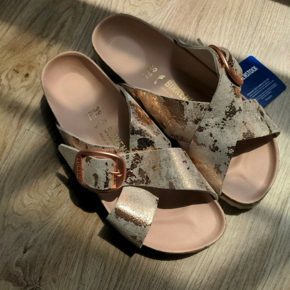 Birkenstock Siena Rose Gold Metallic Copper - Picture 3 of 15